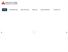 Tablet Screenshot of executiveedge.ie